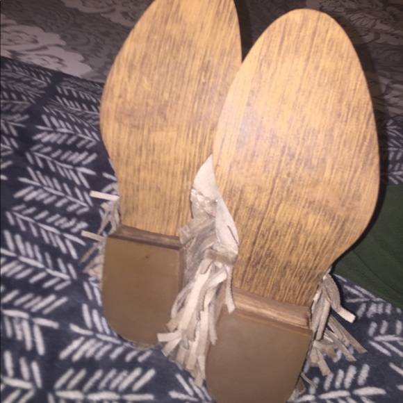 BRAND NEW suede booties never worn! - Picture 3 of 3