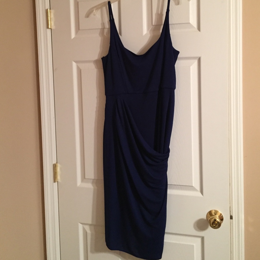 BCBG Max Azria Blue "Stelah" cocktail dress