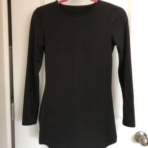 Fleece-Lined Body Con Dress