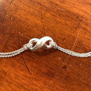 Tiffany & Co infinity necklace