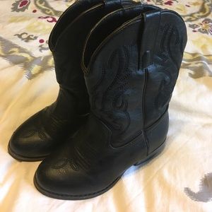 Little boys cowboy boots size 12