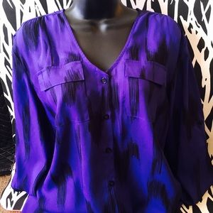 Beautiful purple blouse
