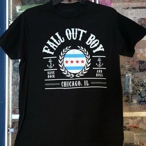 Fall out boy band tee