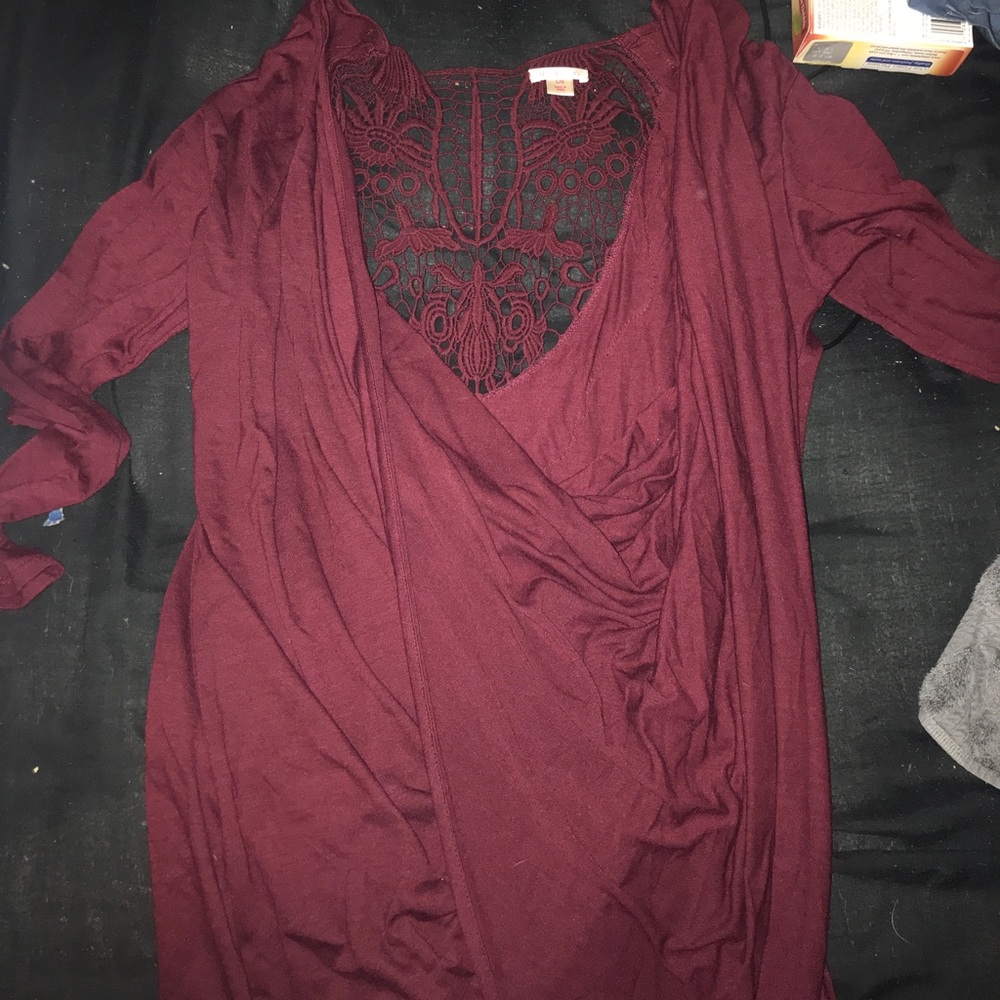 Cross Body Cardigan