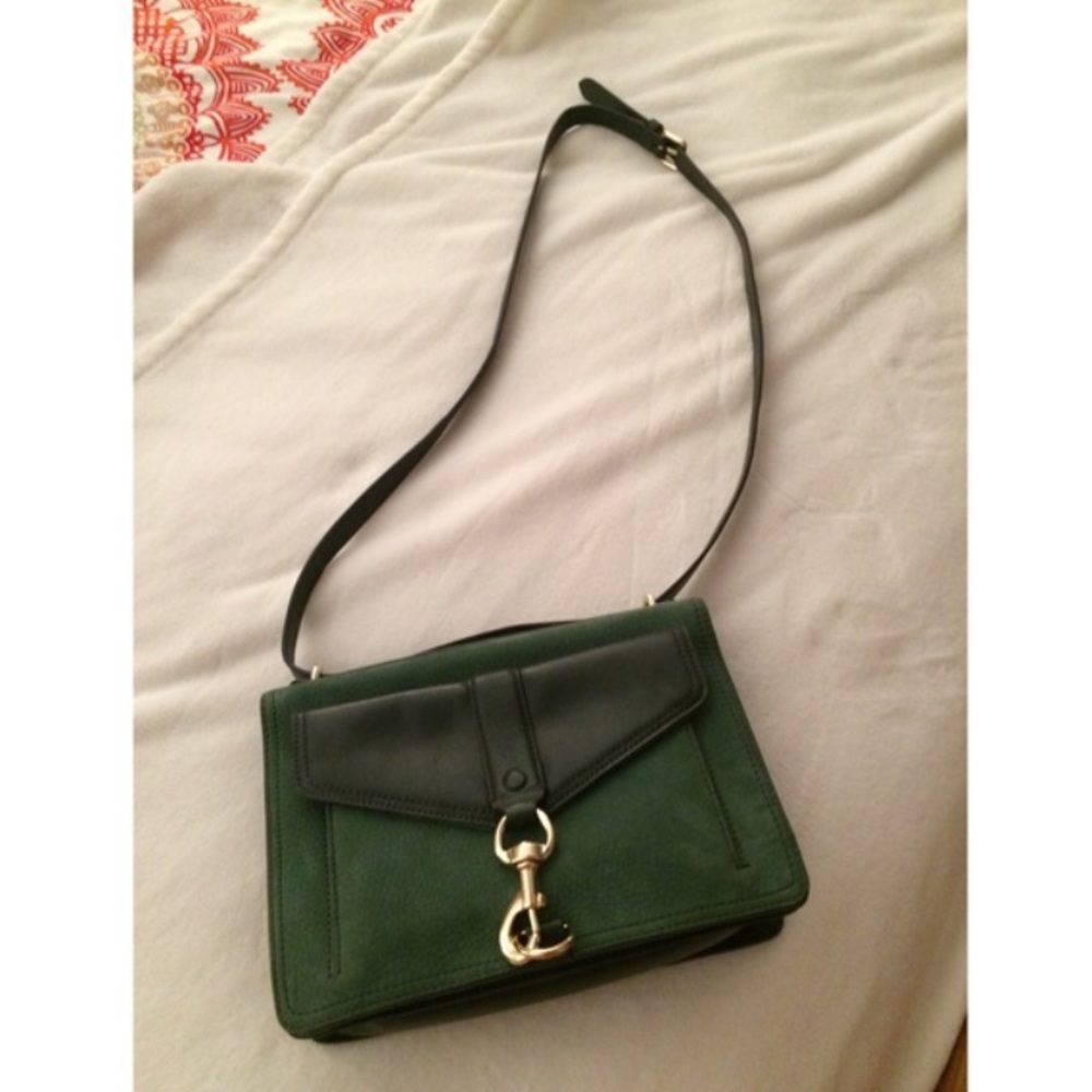 Rebecca Minkoff suede and leather bag
