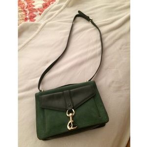 Rebecca Minkoff suede and leather bag