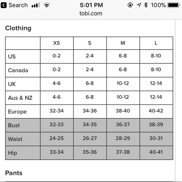 “Block you out skirt” TOBI NWT MINI SKIRT - Picture 8 of 8