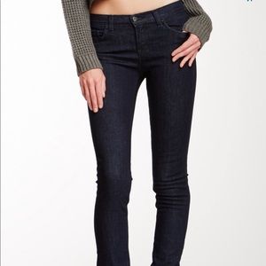 J Brand Mid rise Rail Dark wash Jeans