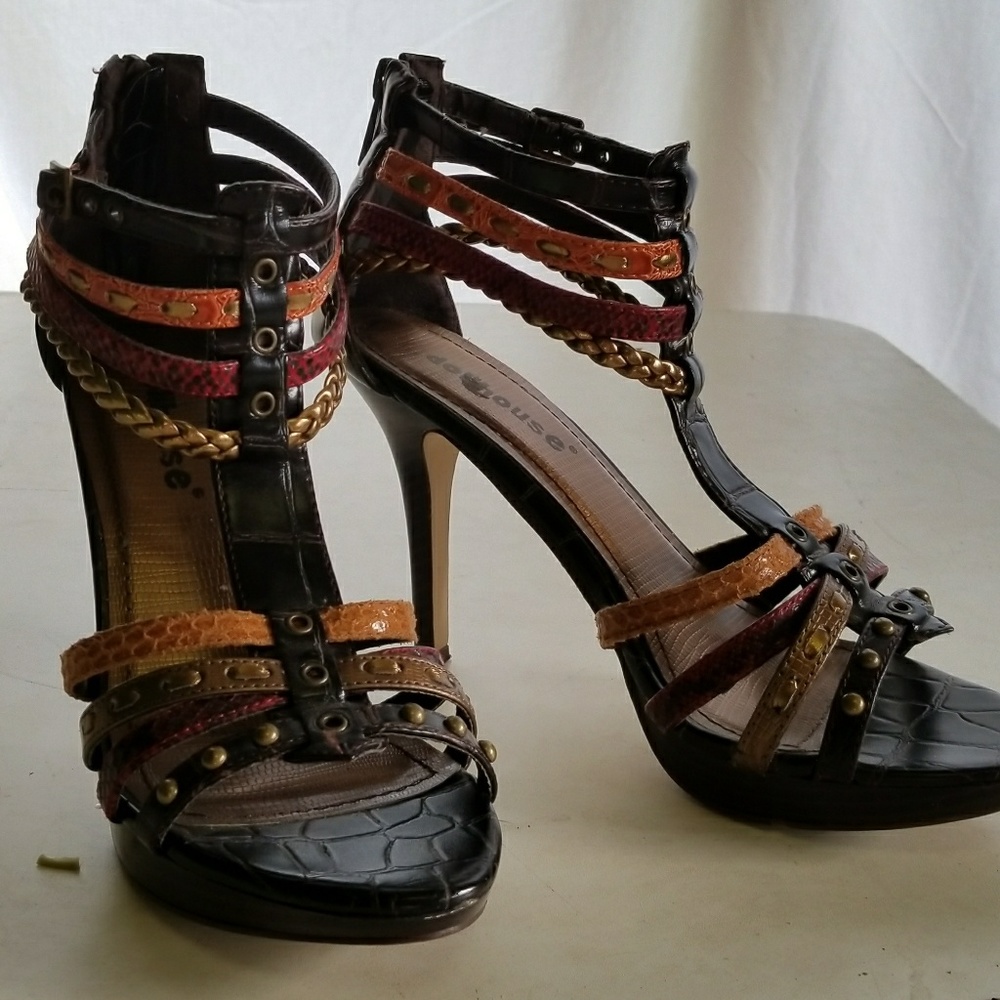 Dollhouse Strappy Heels