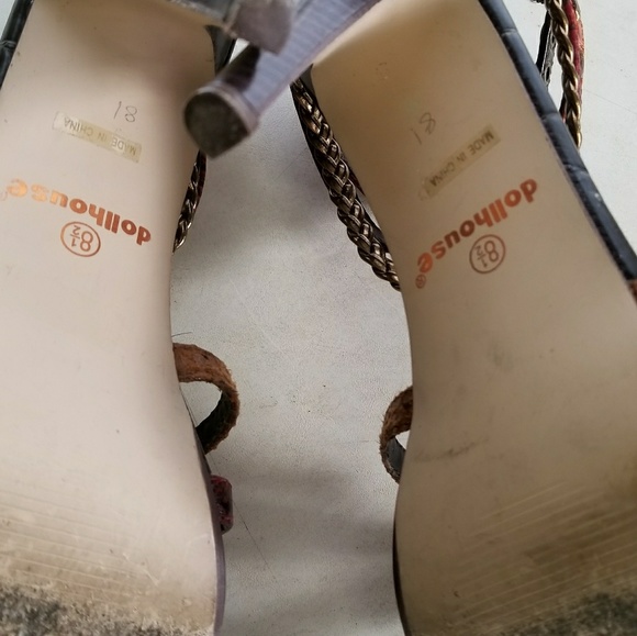 Dollhouse Strappy Heels - Picture 4 of 4