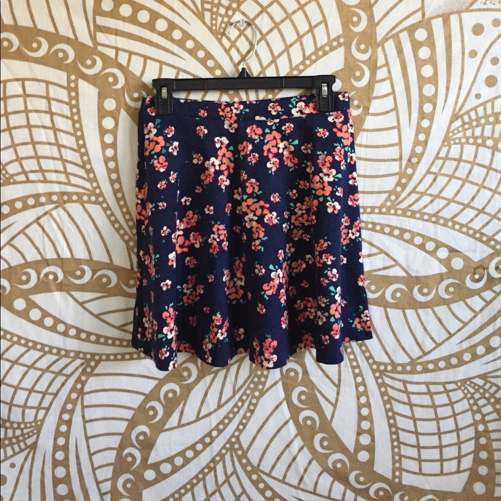 Floral Skater Skirt