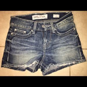 BKE high wasted shorts size 25