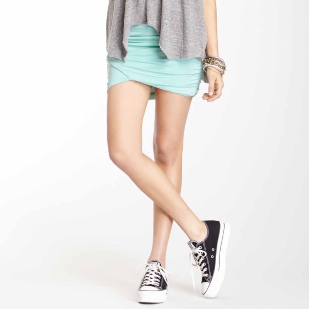 FREE PEOPLE Scrunch Skirt