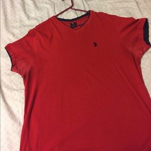 Red Tee Polo