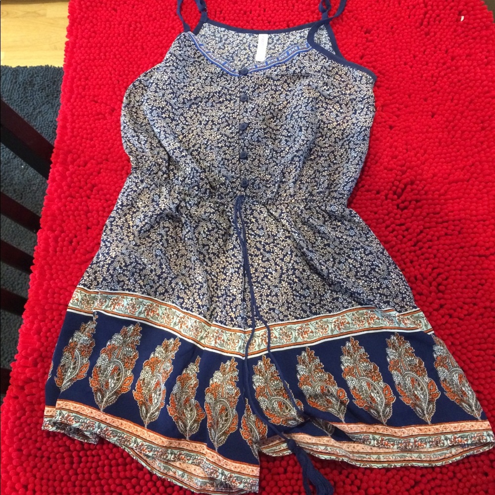 Adorable Shorts romper.