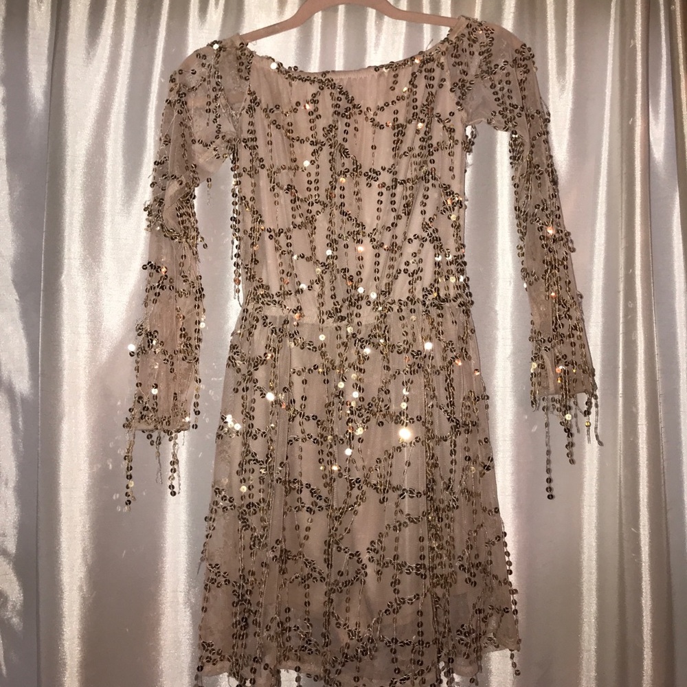 Sequin Romper - Picture 2 of 6