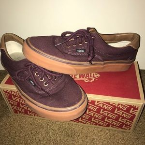 Maroon vans