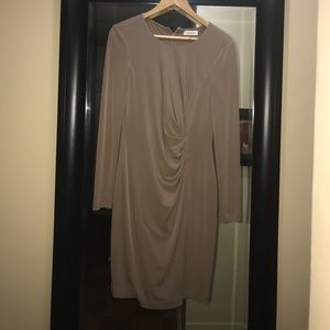 *SOLD* Tan Calvin Klein dress.