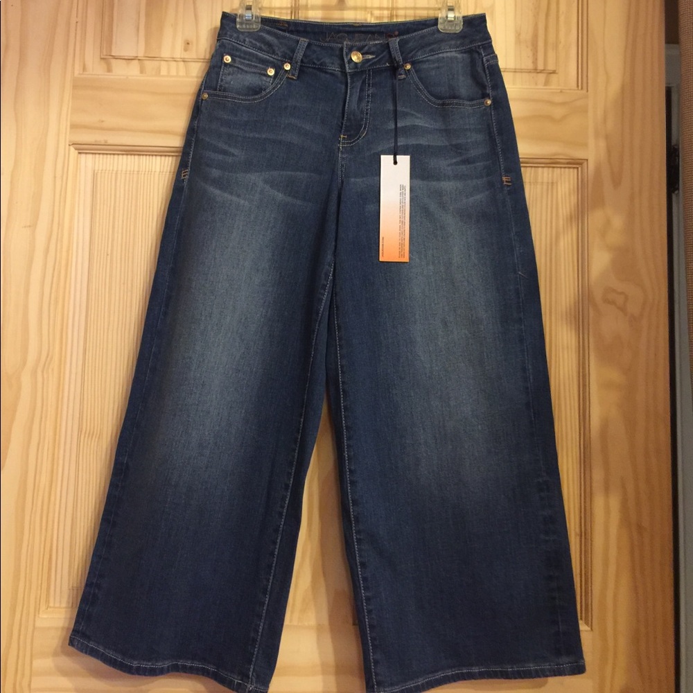 JAG linden wide leg crop jeans price is firm