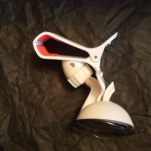 Rotate cell phone clip/stand