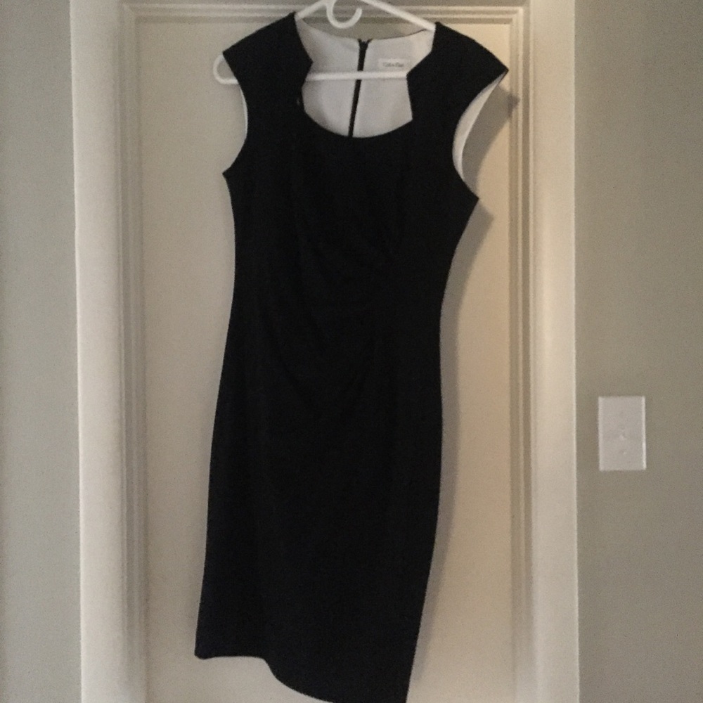 Timeless Black Calvin Klein Dress - WORN ONCE!