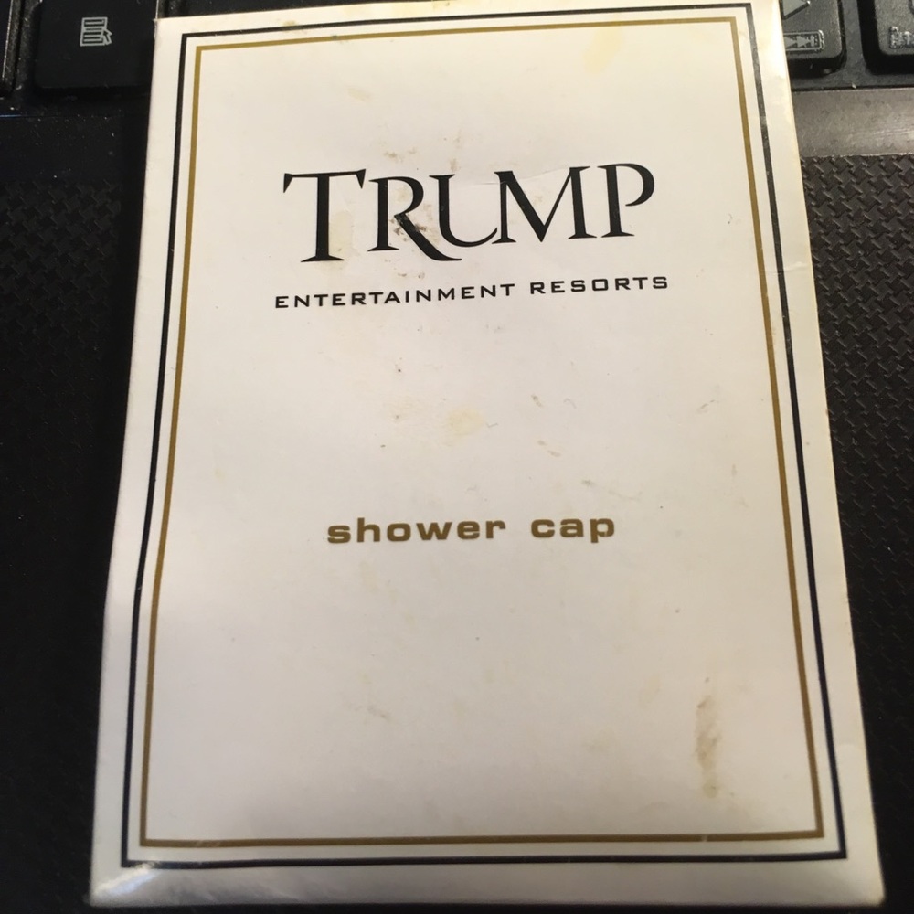 Donald Trump Resorts Collectible shower cap new