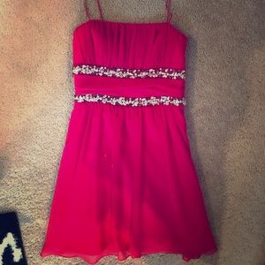 Formal Hot Pink Dress
