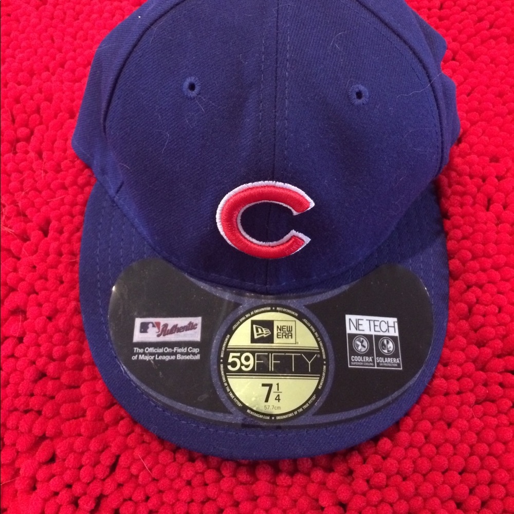 Cubs fitted hat 7 1/4
