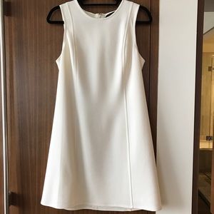 Club Monaco Cream Shift Dress