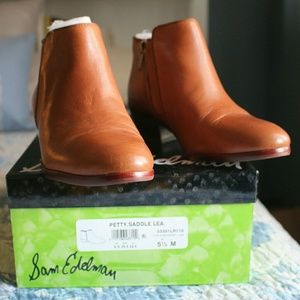 Petty Ankle Bootie, Saddle Leather by Sam Edelman