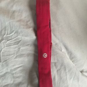 Red LuluLemon Headband