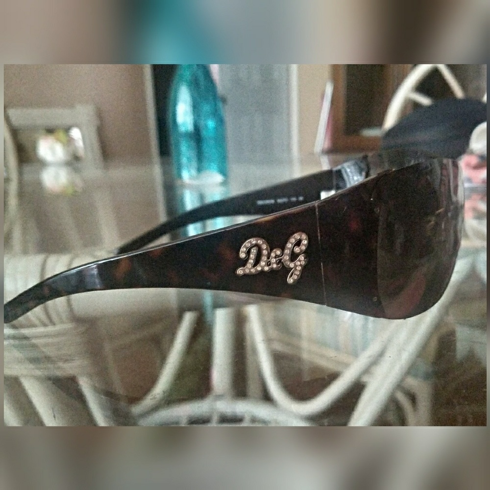 Dolce & Gabbana Polarized Tortoise Sunglasses