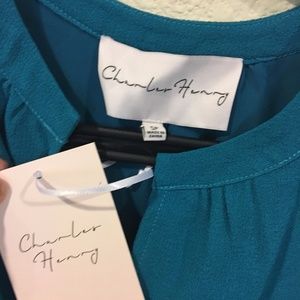 Charles Henry Dresses - NWT Charles Henry high/low ruffle shift dress Charles Henry Dresses - NWT Charles Henry high/low ruffle shift dress