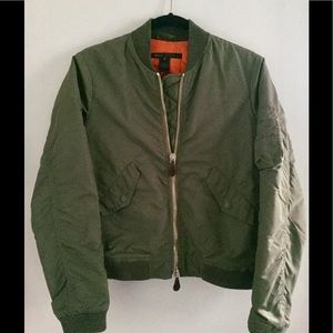 Marc Jacobs green Bomber jacket size Small
