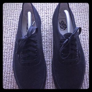 Black vans. Worn 1x!