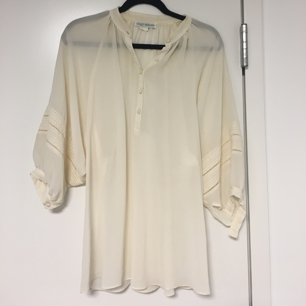 Lloyd Williams Vintage Cream Blouse