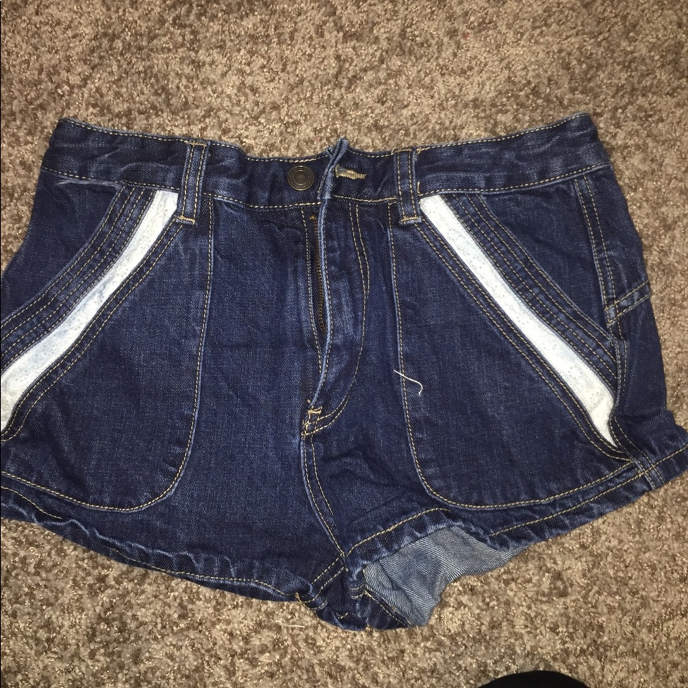 Free people jean shorts