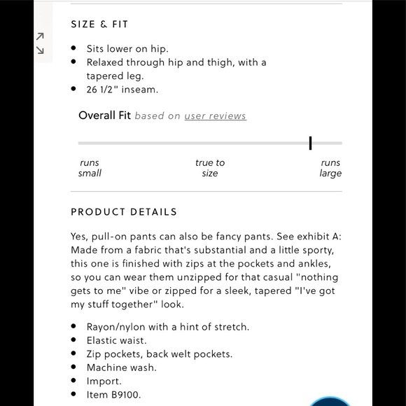 JCREW Ankle Zip Pant - Picture 4 of 5