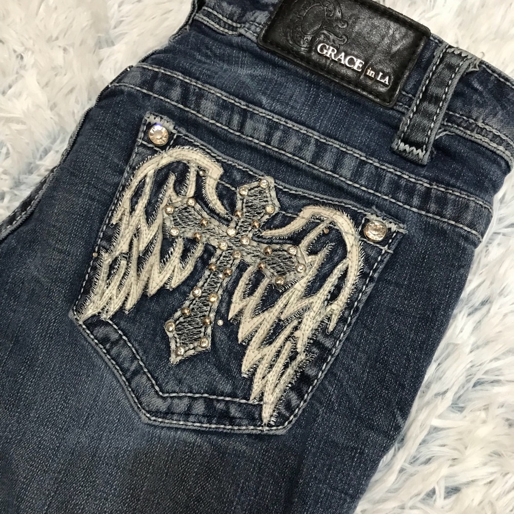 Grace in La cross&wing Jeans