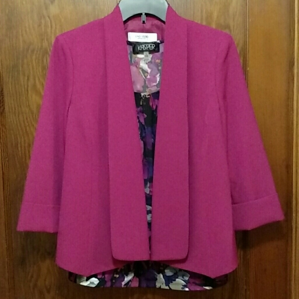 Jones Studio dark pink jacket