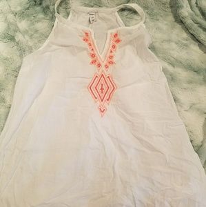 Boho detail tank top