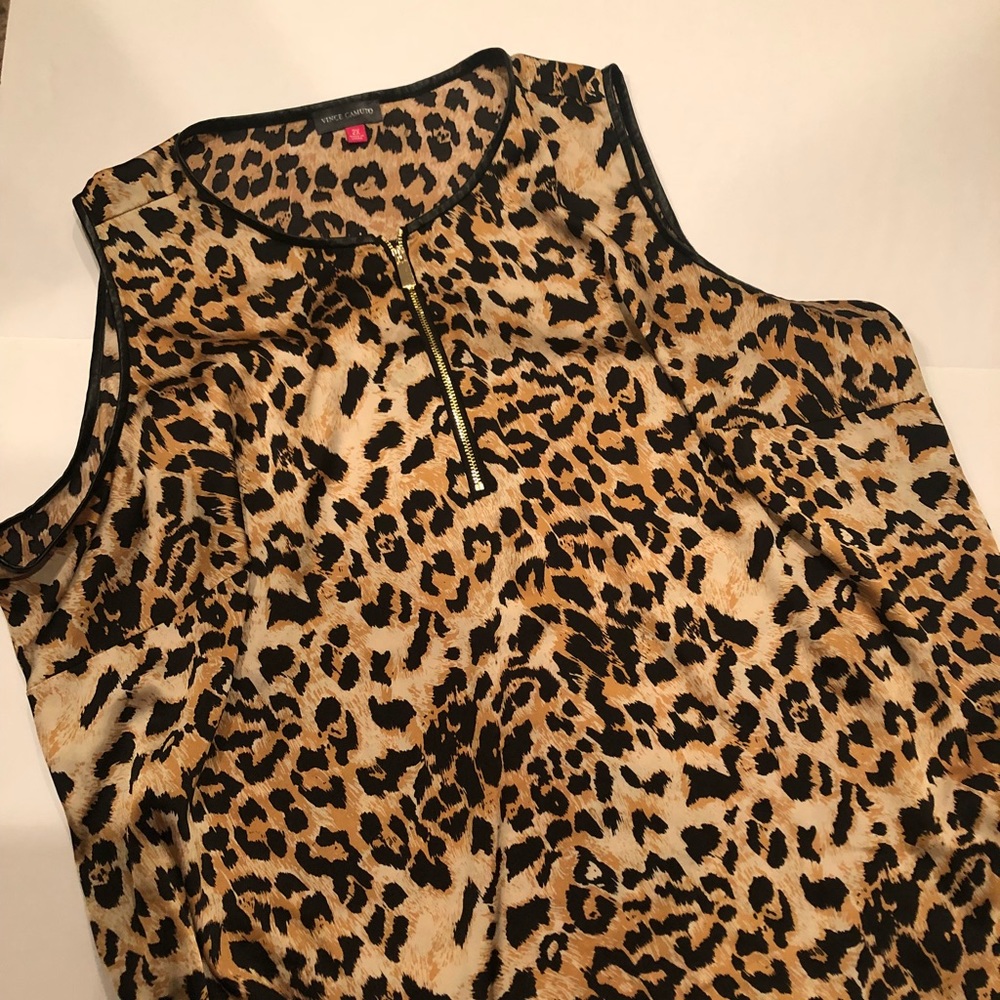 Leopard Print Blouse - image 2