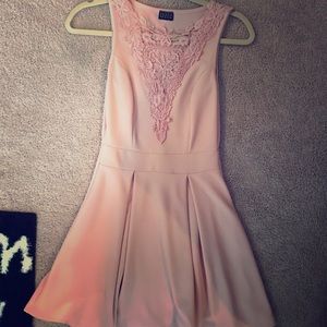 Baby pink dress
