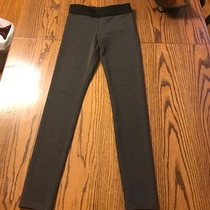 BCBG Maxszria grey leggings, small