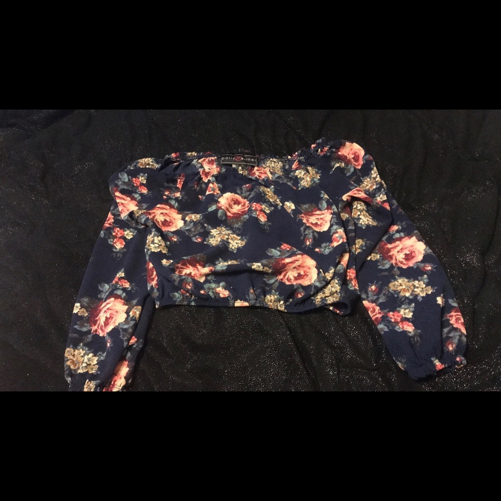 Pretty flower blouse💗