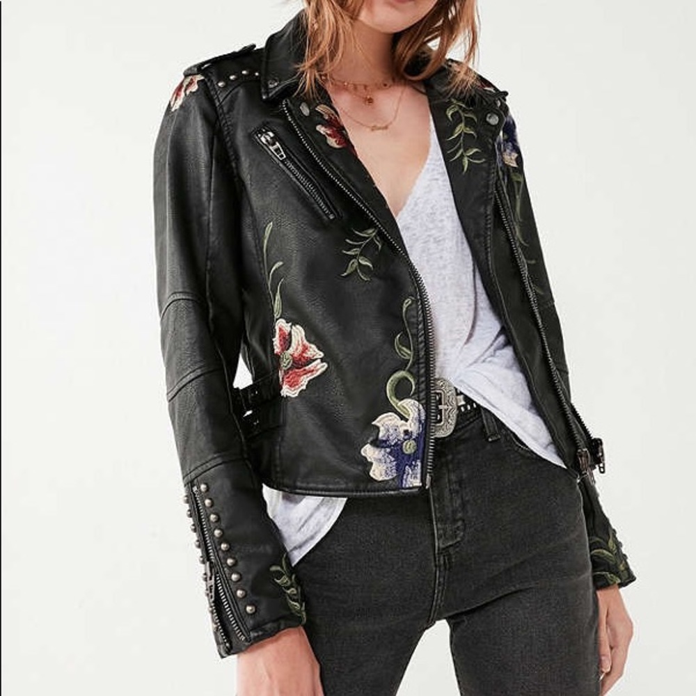 BLANKNYC as you wish embroidered jacket NWOT