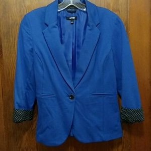 Apt. 9 royal blue ponte blazer