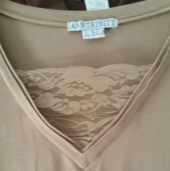 Nude long sleeve top - Picture 2 of 2