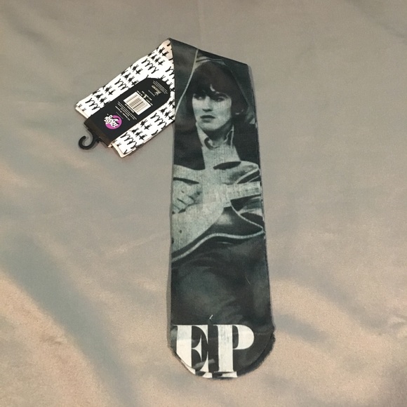 NWT RadioDays George Harrison Keep On Rockin Socks - Picture 3 of 6