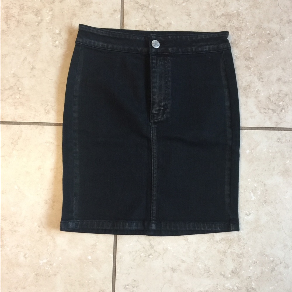 American eagle jean skirt